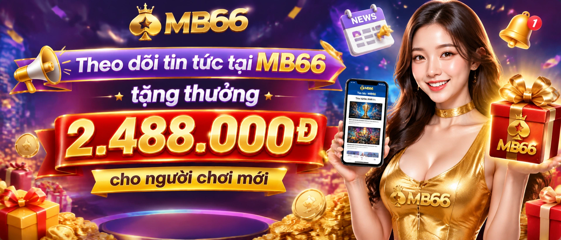 Khu vực tin nổi bật và xu hướng cập nhật của mb66